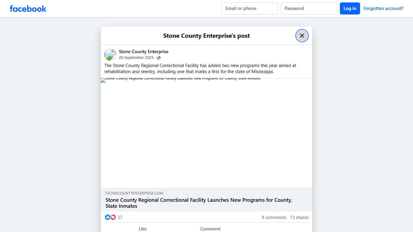 The Stone County Regional... - Stone County Enterprise Facebook